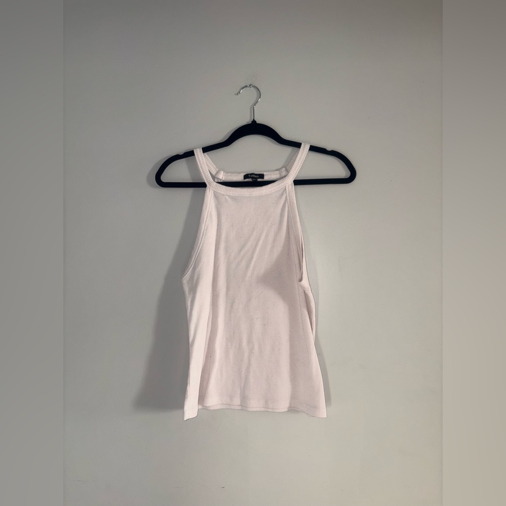 Tattoo | White Ribbed TankTop